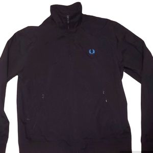 FRED PERRY HARRINGTON JACKET NAVY MEDIUM